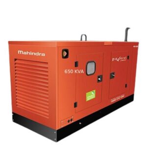625 kVA Mahindra Generator on Rent